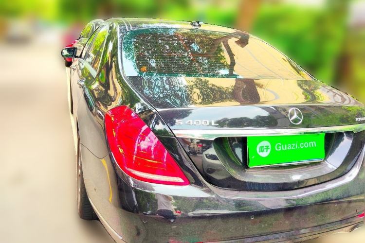 Used Mercedes-Benz S-Class 2014 S 400 L HYBRID Rear Left 45 Deg