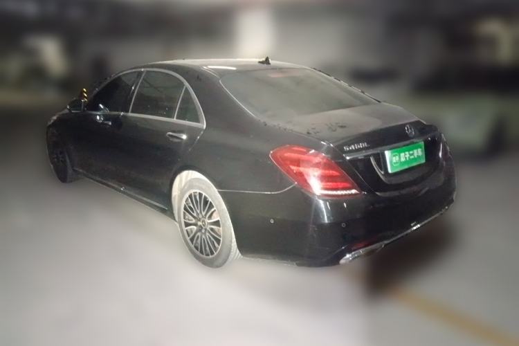 Used Mercedes-Benz S-Class 2014 S 320 L Luxury Model Rear Left 45 Deg
