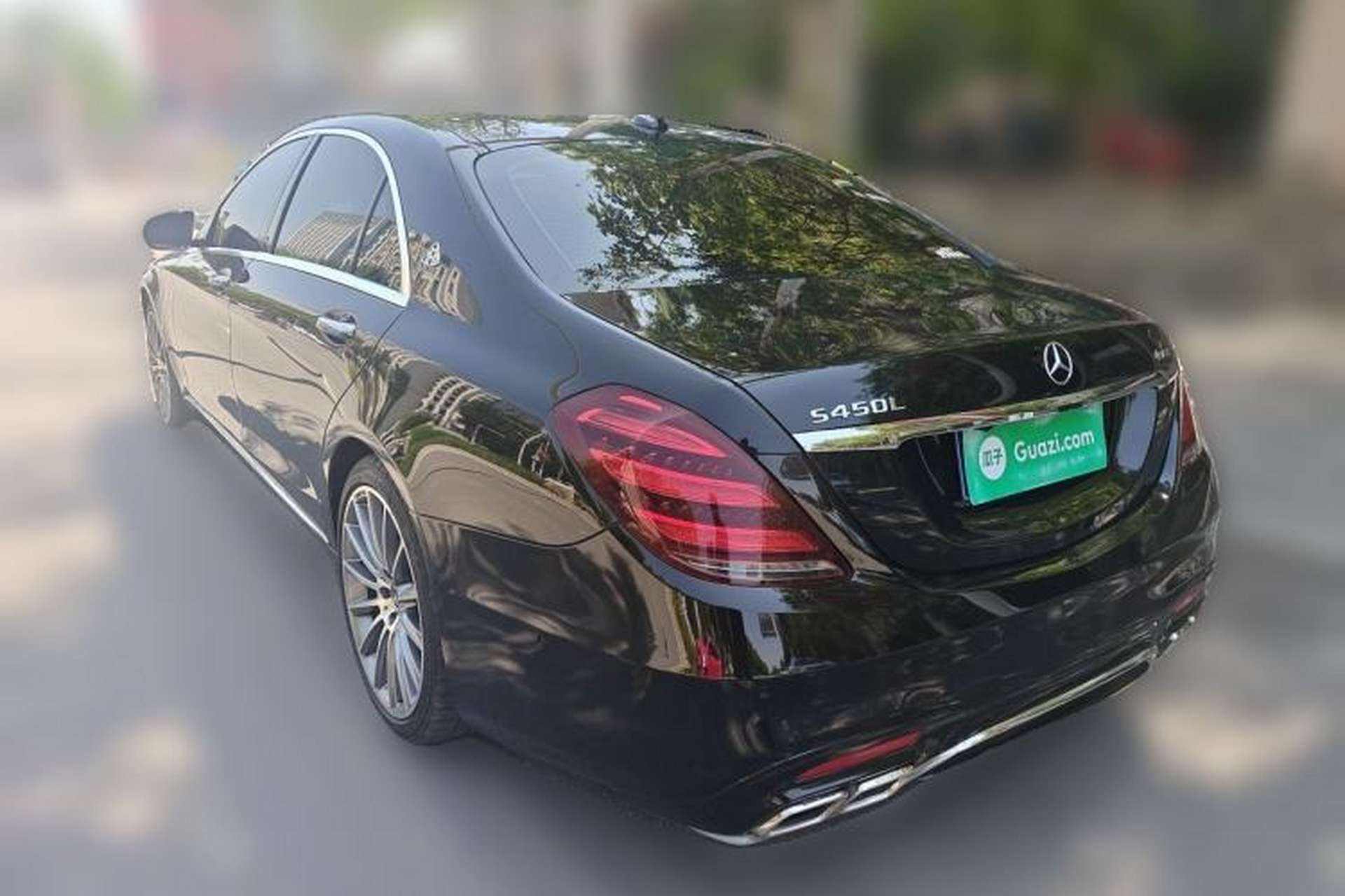 Used Mercedes-Benz S-Class 2014 S 320 L Business Model Rear Left 45 Deg