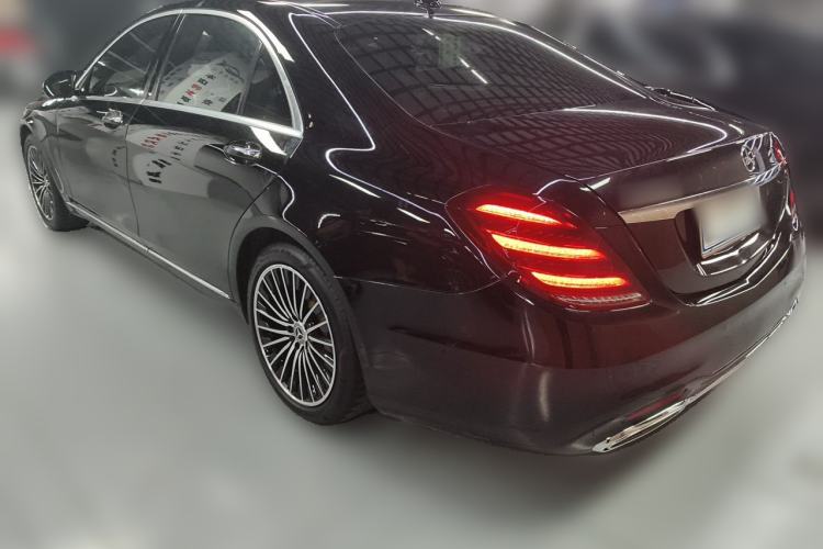 Used Mercedes-Benz S-Class 2014 S 320 L Business Model Rear Left 45 Deg
