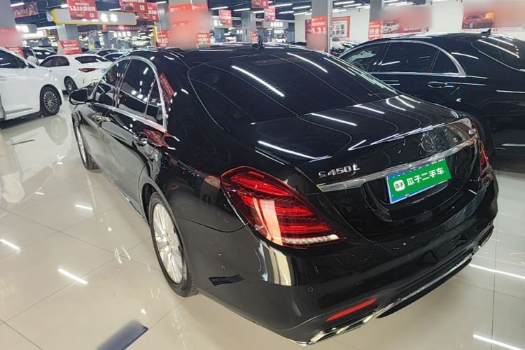 Used Mercedes-Benz S-Class 2014 S 320 L Business Model Rear Left 45 Deg