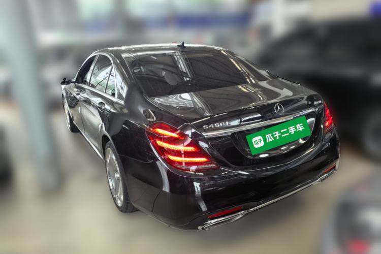 Used Mercedes-Benz S-Class 2014 S 320 L Luxury Model Rear Left 45 Deg