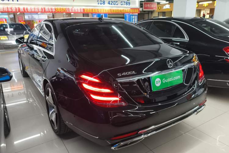 Used Mercedes-Benz S-Class 2014 S 320 L Business Model Rear Left 45 Deg