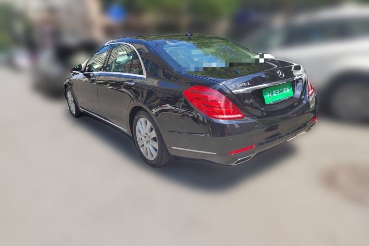Used Mercedes-Benz S-Class 2014 S 320 L Luxury Model Rear Left 45 Deg