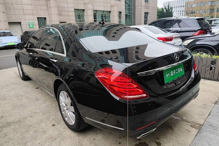 Used Mercedes-Benz S-Class 2014 S 320 L Business Model Rear Left 45 Deg