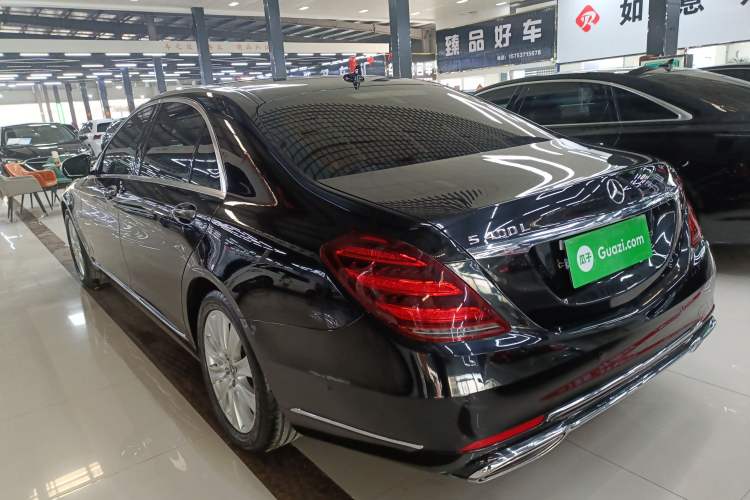 Used Mercedes-Benz S-Class 2014 S 320 L Business Model Rear Left 45 Deg
