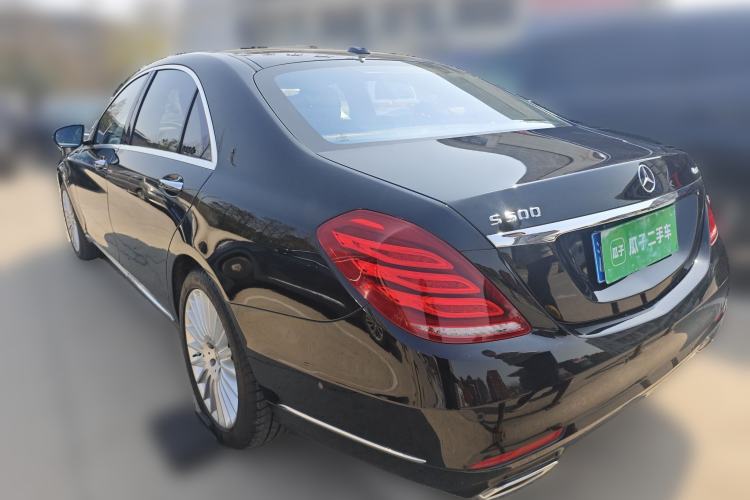 Used Mercedes-Benz S-Class 2014 S 500 L 4MATIC Rear Left 45 Deg