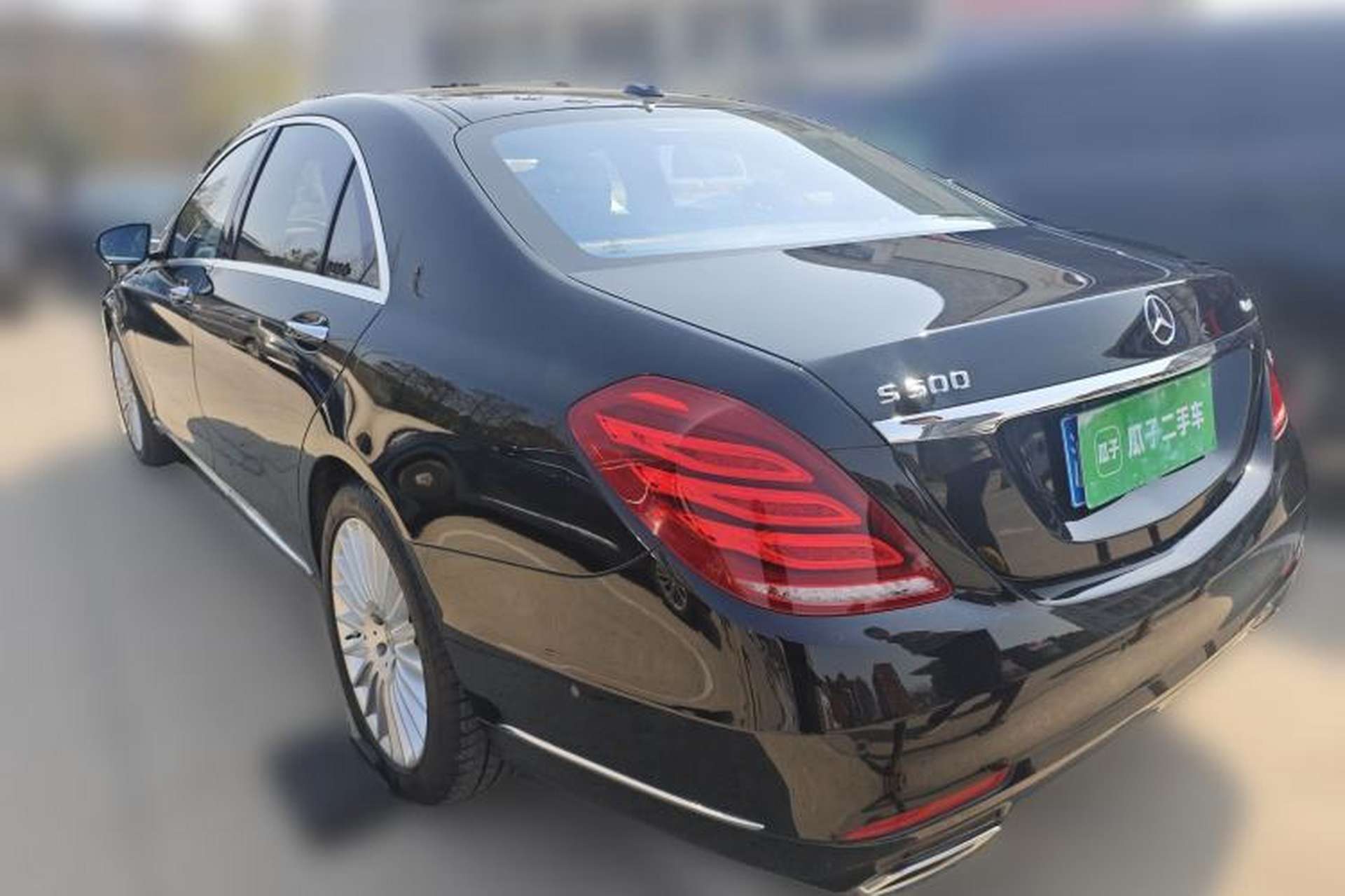 Used Mercedes-Benz S-Class 2014 S 500 L 4MATIC Rear Left 45 Deg