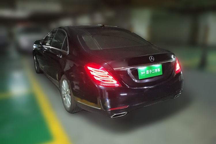 Used Mercedes-Benz S-Class 2014 S 320 L Business Model Rear Left 45 Deg