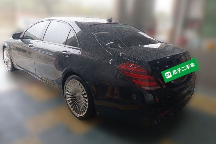 Used Mercedes-Benz S-Class 2014 S 320 L Luxury Model Rear Left 45 Deg