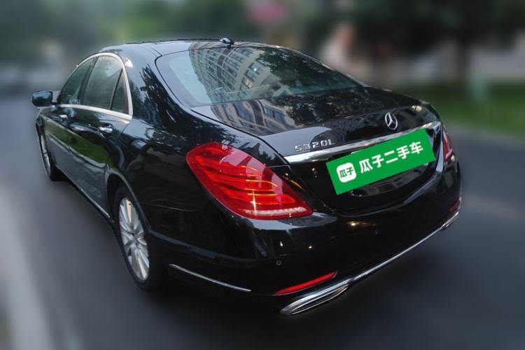 Used Mercedes-Benz S-Class 2014 S 320 L Business Model Rear Left 45 Deg