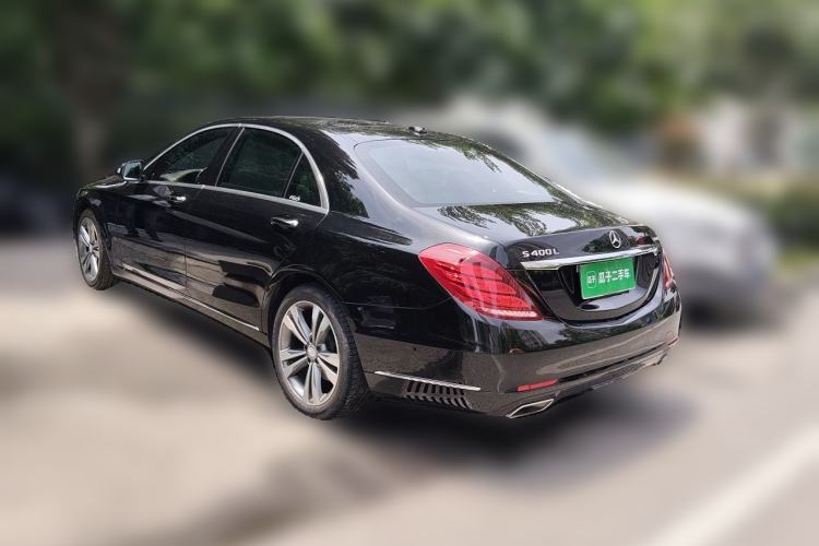Used Mercedes-Benz S-Class 2014 S 400 L HYBRID Rear Left 45 Deg