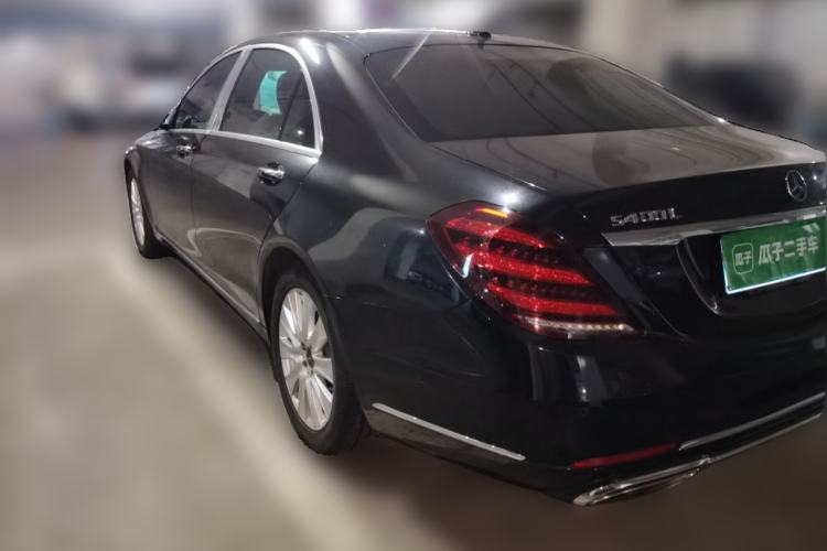 Used Mercedes-Benz S-Class 2014 S 320 L Luxury Model Rear Left 45 Deg