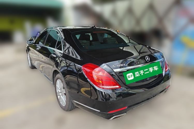 Used Mercedes-Benz S-Class 2014 S 320 L Luxury Model Rear Left 45 Deg