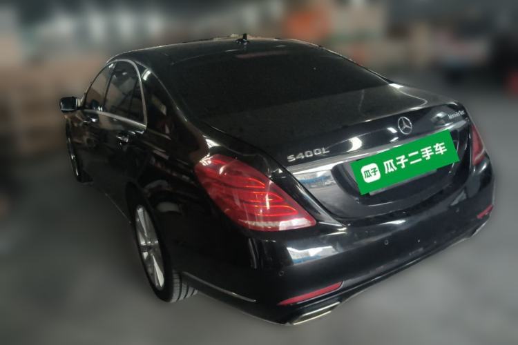 Used Mercedes-Benz S-Class 2014 S 320 L Luxury Model Rear Left 45 Deg
