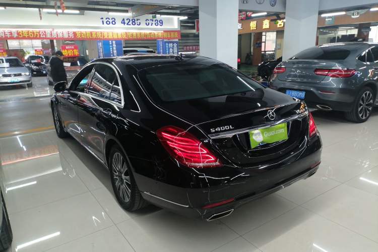 Used Mercedes-Benz S-Class 2014 S 320 L Business Model Rear Left 45 Deg
