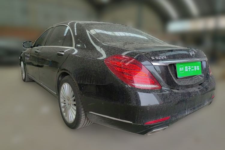 Used Mercedes-Benz S-Class 2014 S 500 L 4MATIC Rear Left 45 Deg