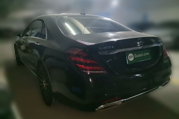 Used Mercedes-Benz S-Class 2014 S 320 L Business Model Rear Left 45 Deg
