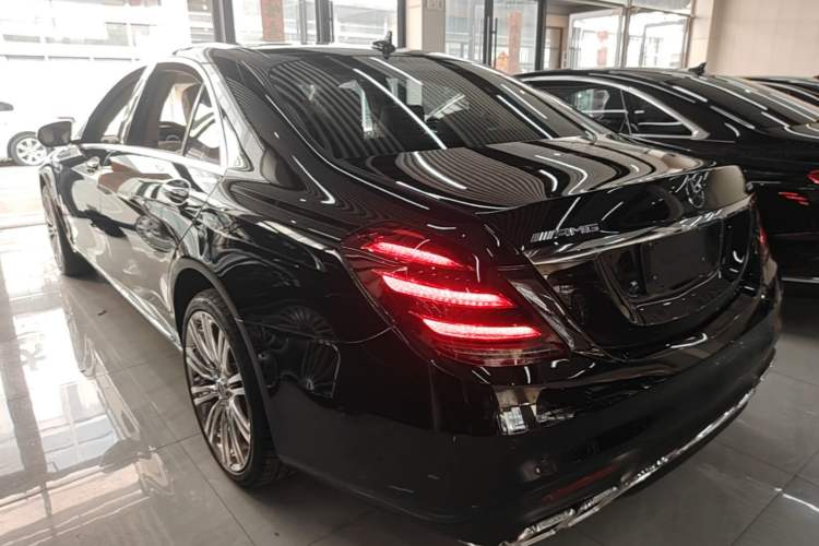 Used Mercedes-Benz S-Class 2014 S 320 L Business Model Rear Left 45 Deg