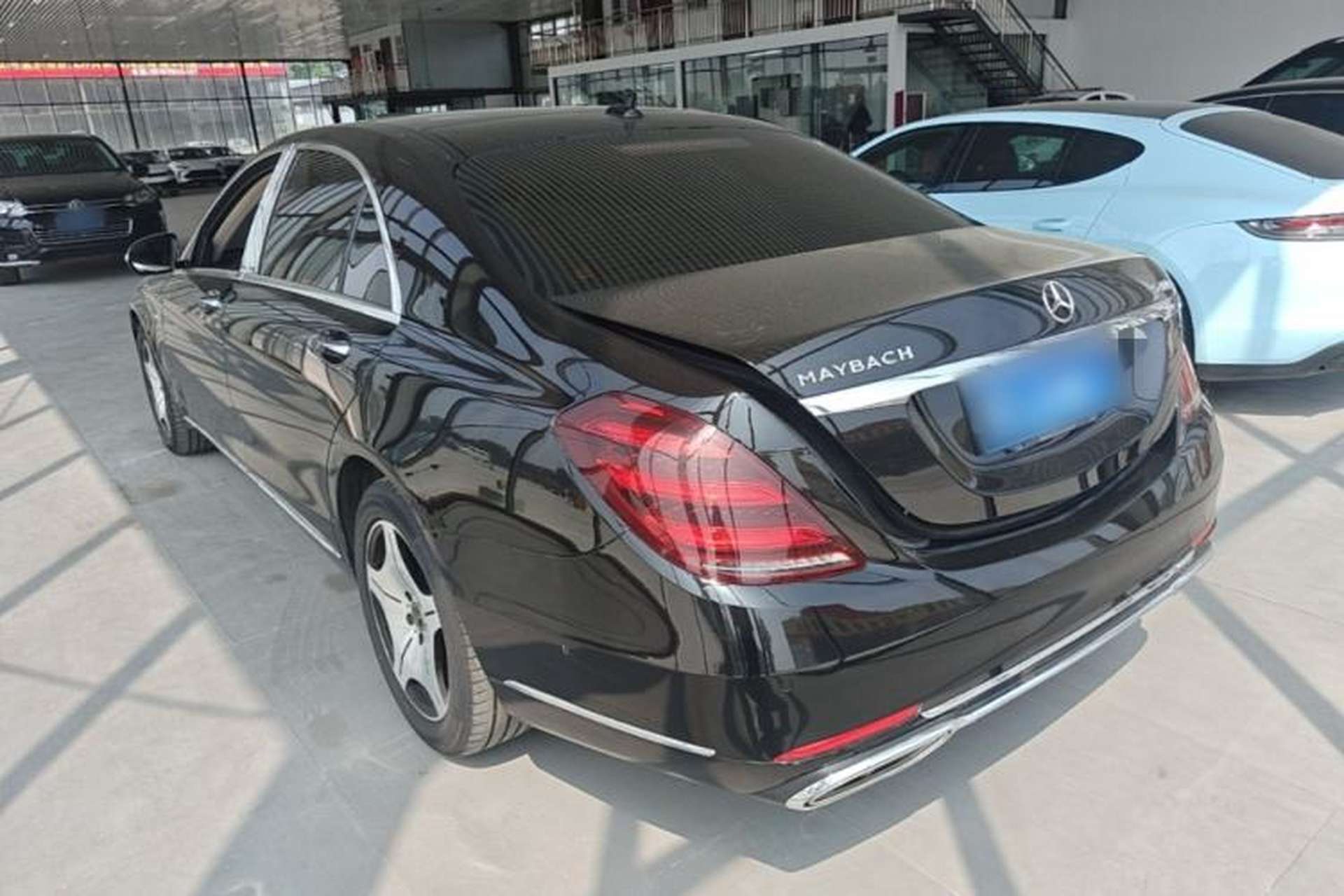 Used Mercedes-Benz S-Class 2014 S 320 L Business Model Rear Left 45 Deg