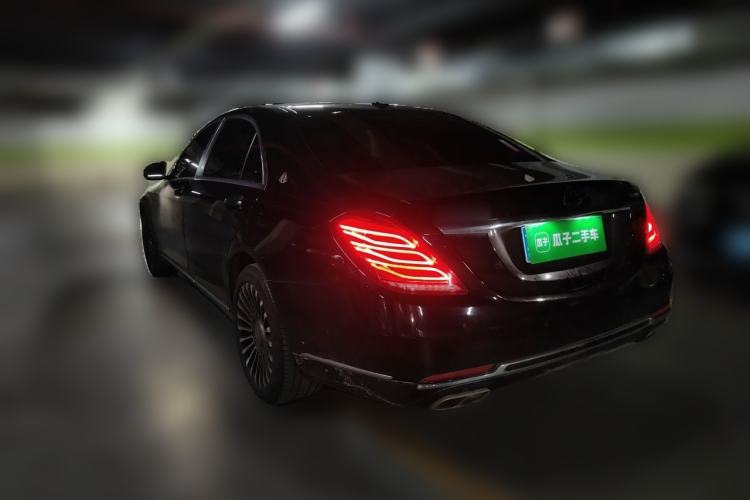 Used Mercedes-Benz S-Class 2014 S 320 L Luxury Model Rear Left 45 Deg