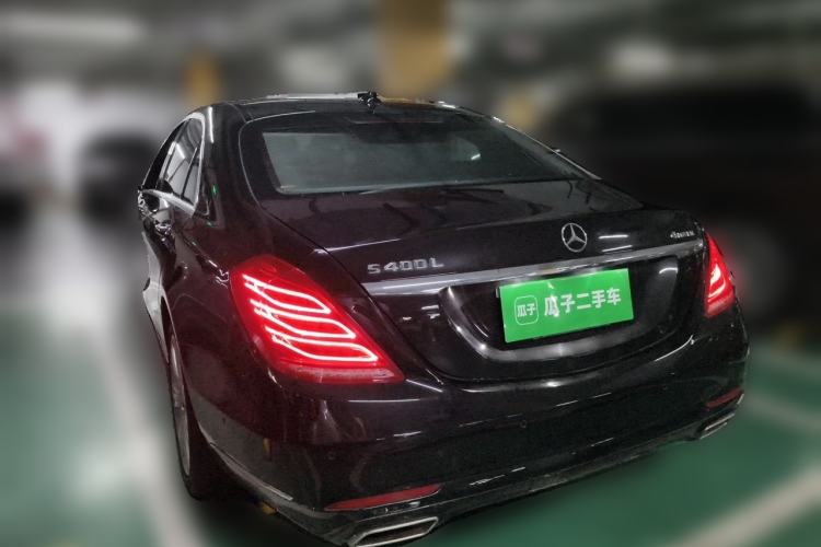 Used Mercedes-Benz S-Class 2014 S 400 L Luxury Model Rear Left 45 Deg