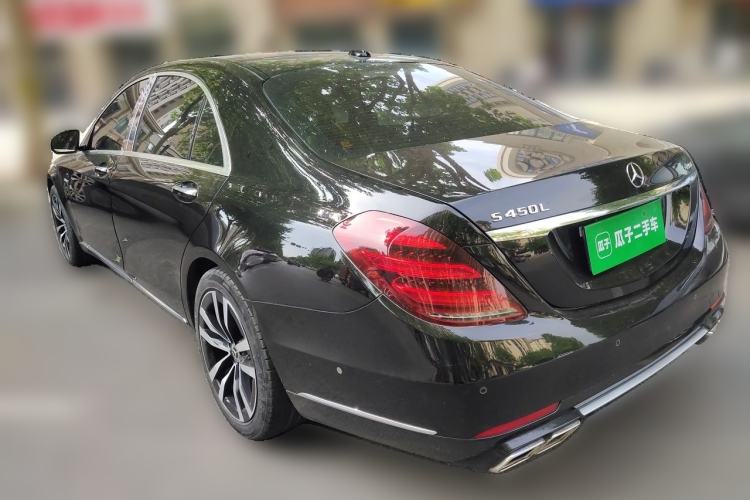 Used Mercedes-Benz S-Class 2014 S 320 L Luxury Model Rear Left 45 Deg