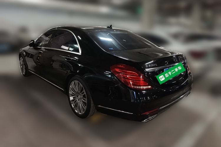 Used Mercedes-Benz S-Class 2014 S 600 L Rear Left 45 Deg