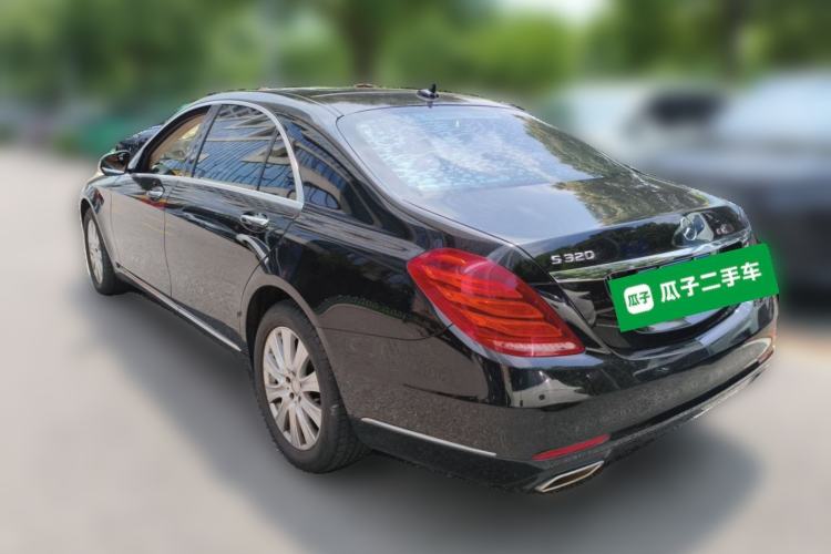 Used Mercedes-Benz S-Class 2014 S 320 L Luxury Model Rear Left 45 Deg