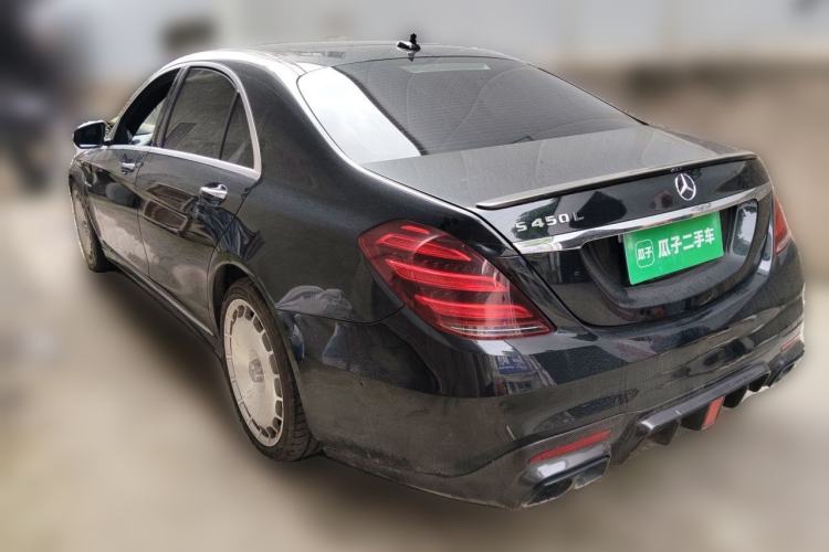 Used Mercedes-Benz S-Class 2014 S 320 L Luxury Model Rear Left 45 Deg