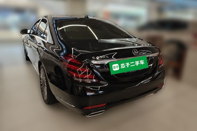Used Mercedes-Benz S-Class 2014 S 320 L Business Model Rear Left 45 Deg