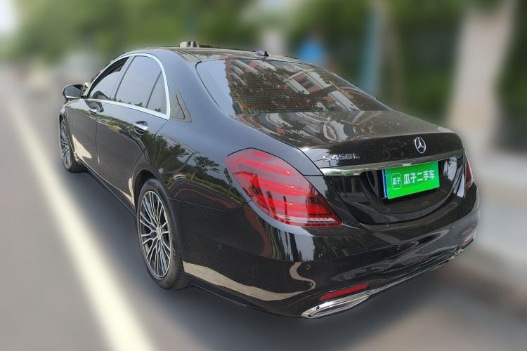 Used Mercedes-Benz S-Class 2014 S 320 L Business Model Rear Left 45 Deg