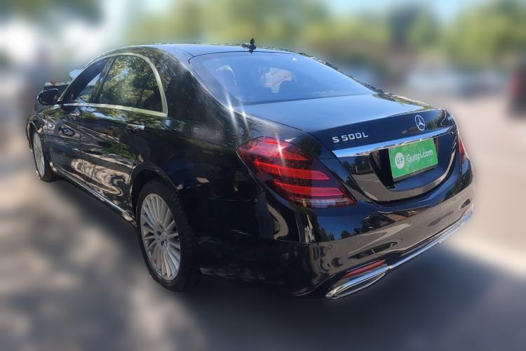 Used Mercedes-Benz S-Class 2014 Restyled S 500 L 4MATIC Rear Left 45 Deg