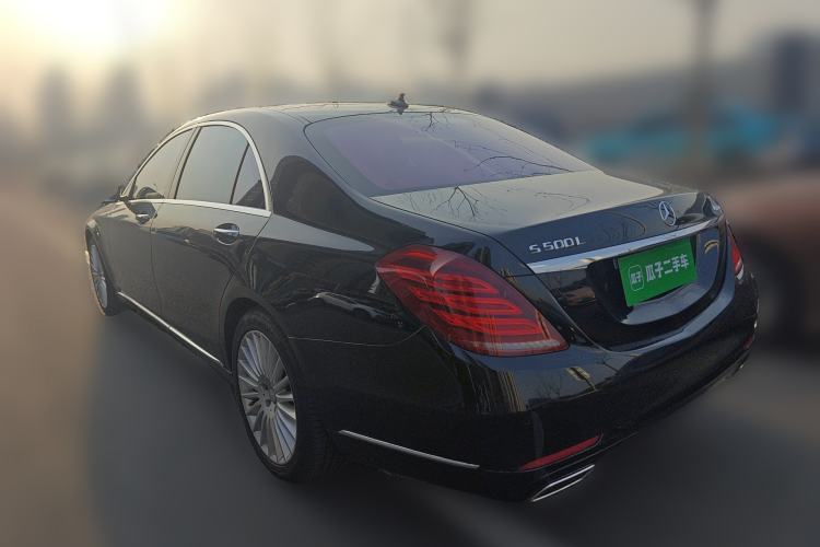 Used Mercedes-Benz S-Class 2014 S 500 L 4MATIC Rear Left 45 Deg