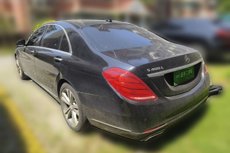 Used Mercedes-Benz S-Class 2014 S 400 L HYBRID Rear Left 45 Deg