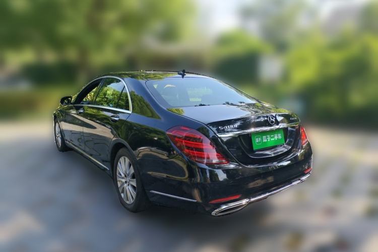 Used Mercedes-Benz S-Class 2014 S 320 L Luxury Model Rear Left 45 Deg