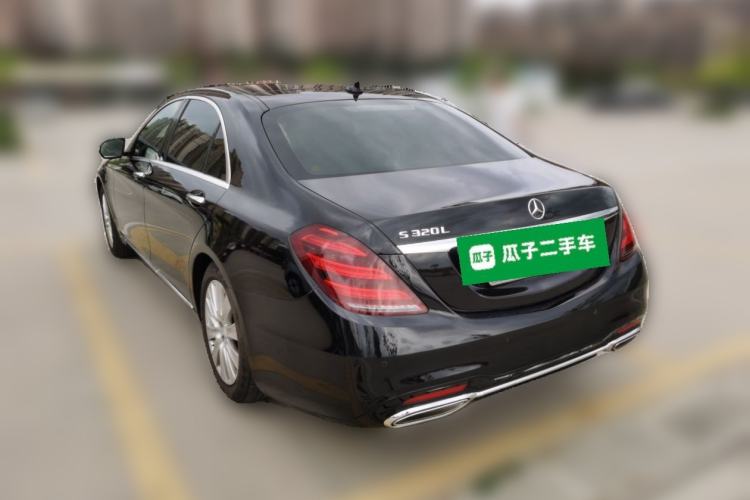 Used Mercedes-Benz S-Class 2014 S 320 L Business Model Rear Left 45 Deg