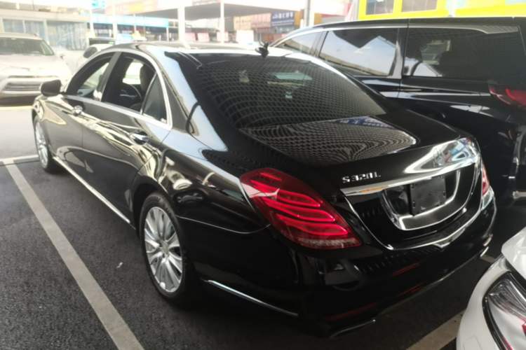 Used Mercedes-Benz S-Class 2014 S 320 L Business Model Rear Left 45 Deg