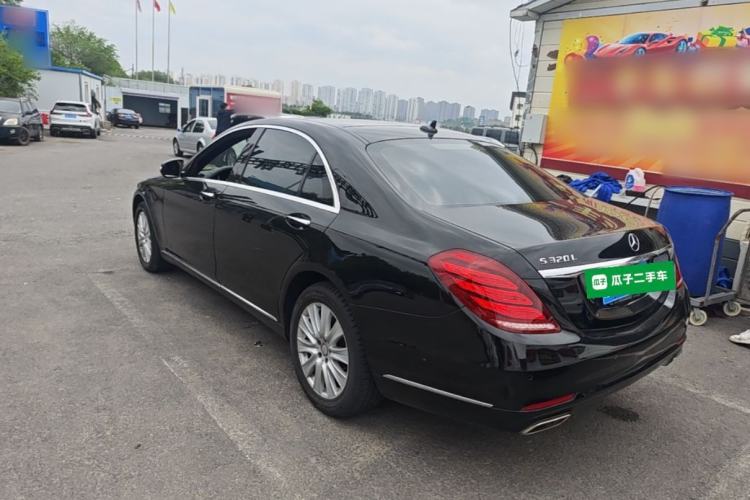 Used Mercedes-Benz S-Class 2014 S 320 L Business Model Rear Left 45 Deg