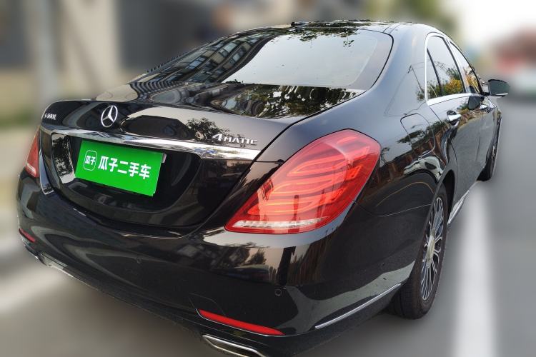 Used Mercedes-Benz S-Class 2014 S 320 L Luxury Model Rear Right 45 Deg