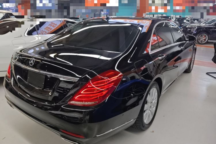 Used Mercedes-Benz S-Class 2014 S 320 L Business Model Rear Right 45 Deg