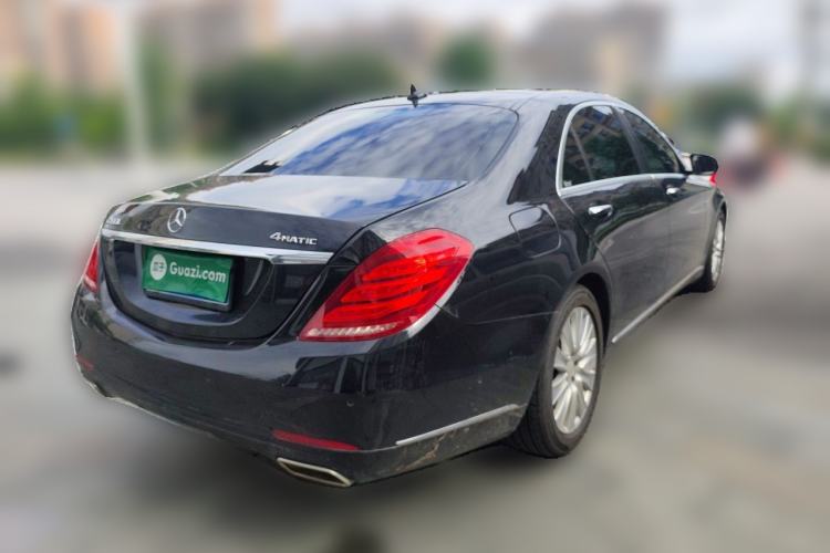 Used Mercedes-Benz S-Class 2014 S 320 L Business Model Rear Right 45 Deg