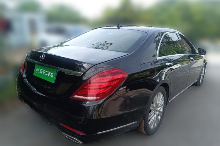 Used Mercedes-Benz S-Class 2014 S 320 L Luxury Model Rear Right 45 Deg