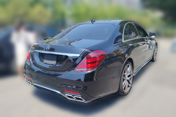 Used Mercedes-Benz S-Class 2014 S 320 L Luxury Model Rear Right 45 Deg