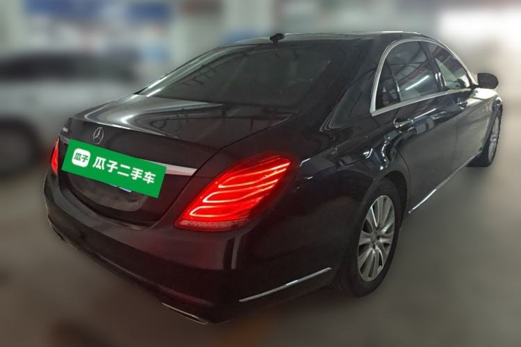 Used Mercedes-Benz S-Class 2014 S 320 L Business Model Rear Right 45 Deg