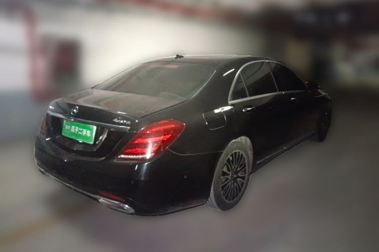 Used Mercedes-Benz S-Class 2014 S 320 L Luxury Model Rear Right 45 Deg
