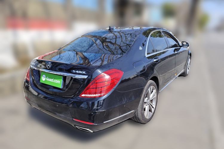 Used Mercedes-Benz S-Class 2014 S 400 L HYBRID Rear Right 45 Deg