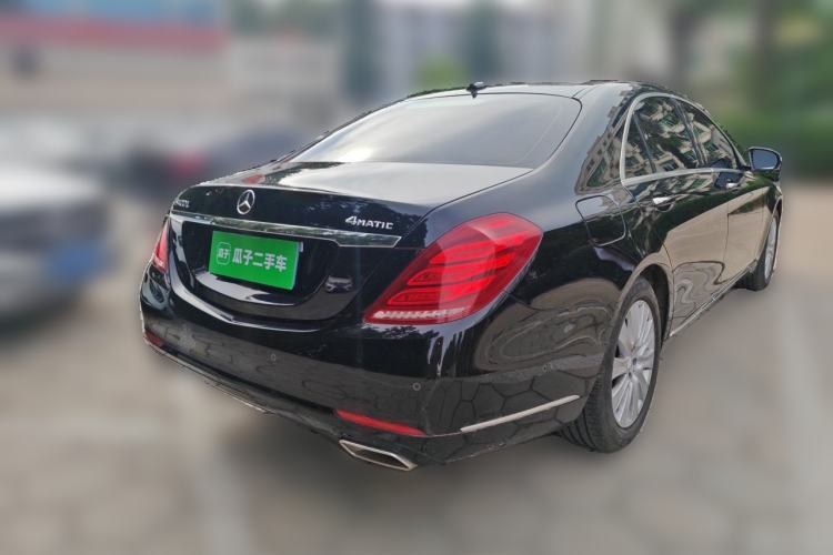 Used Mercedes-Benz S-Class 2014 S 320 L Business Model Rear Right 45 Deg