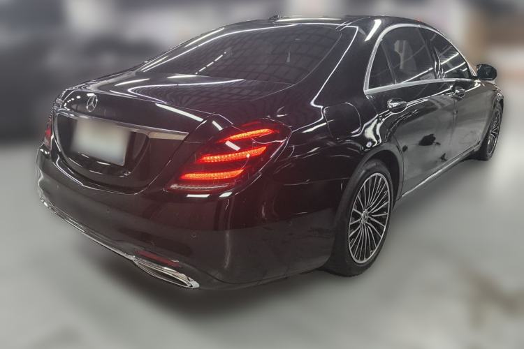 Used Mercedes-Benz S-Class 2014 S 320 L Business Model Rear Right 45 Deg