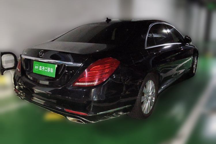 Used Mercedes-Benz S-Class 2014 S 320 L Business Model Rear Right 45 Deg
